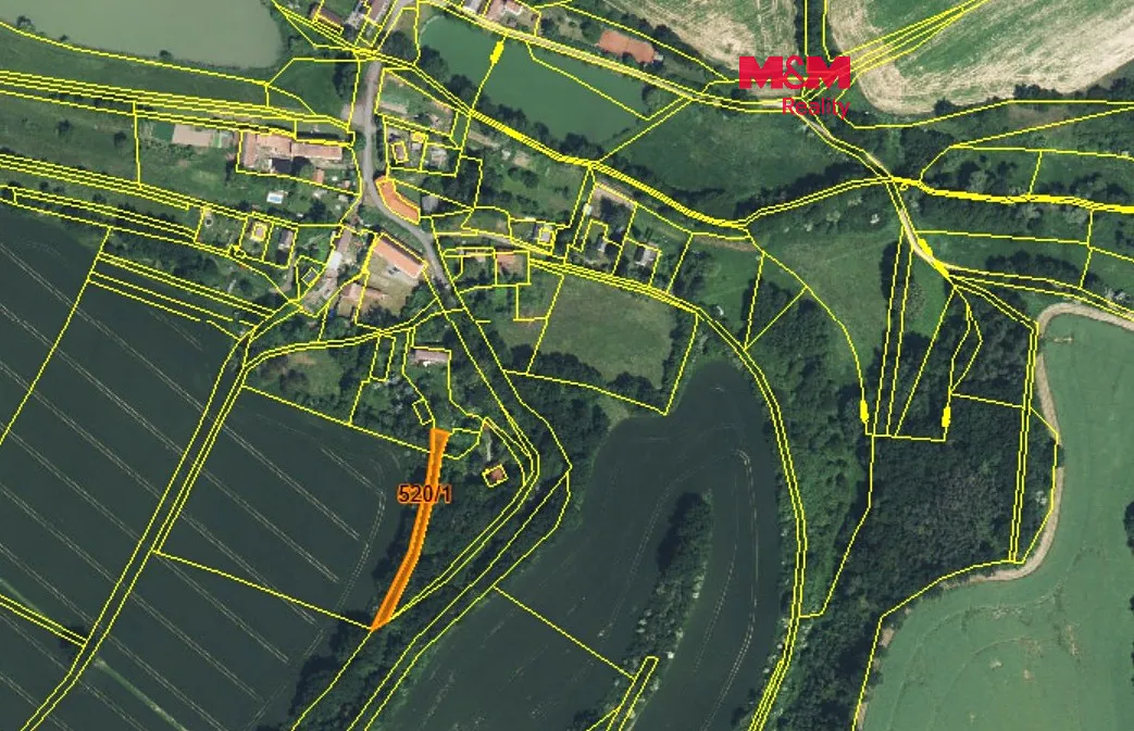 Prodej louky 734 m²